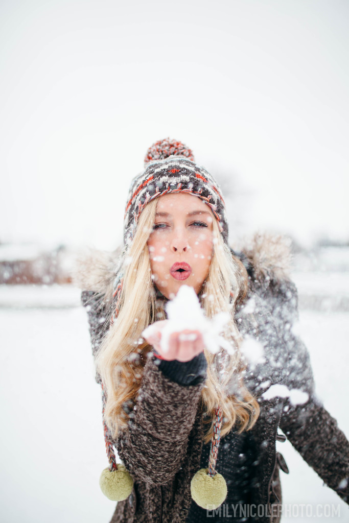 Snow Portraits | Weatherford OK-44