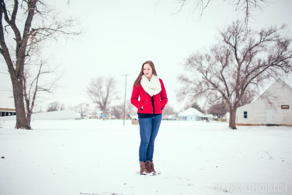 Snow Portraits | Weatherford OK-52