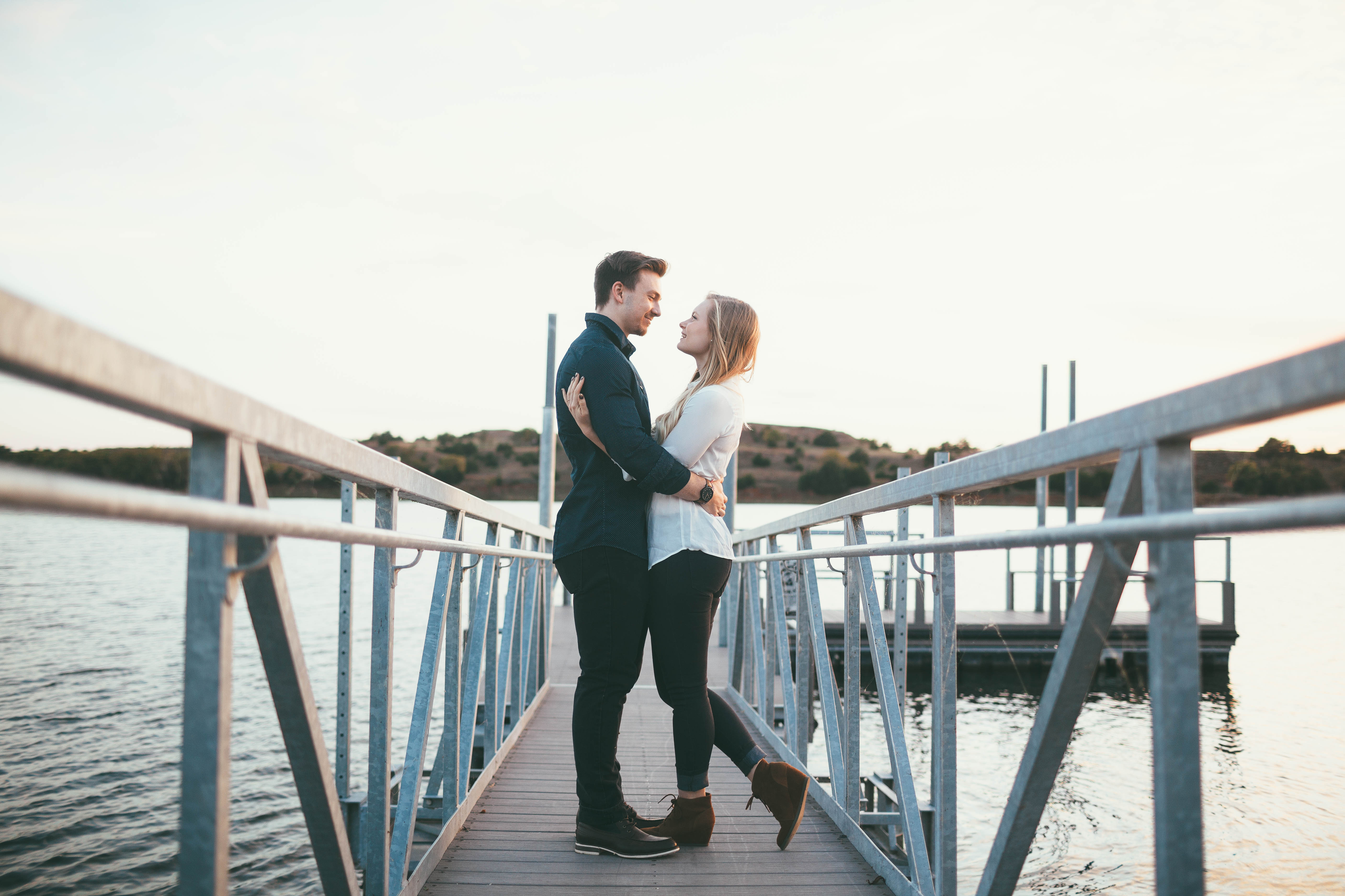 Reagan + Taylor | Engagement Session Along Crowder Lake | emilynicolephoto.com-76