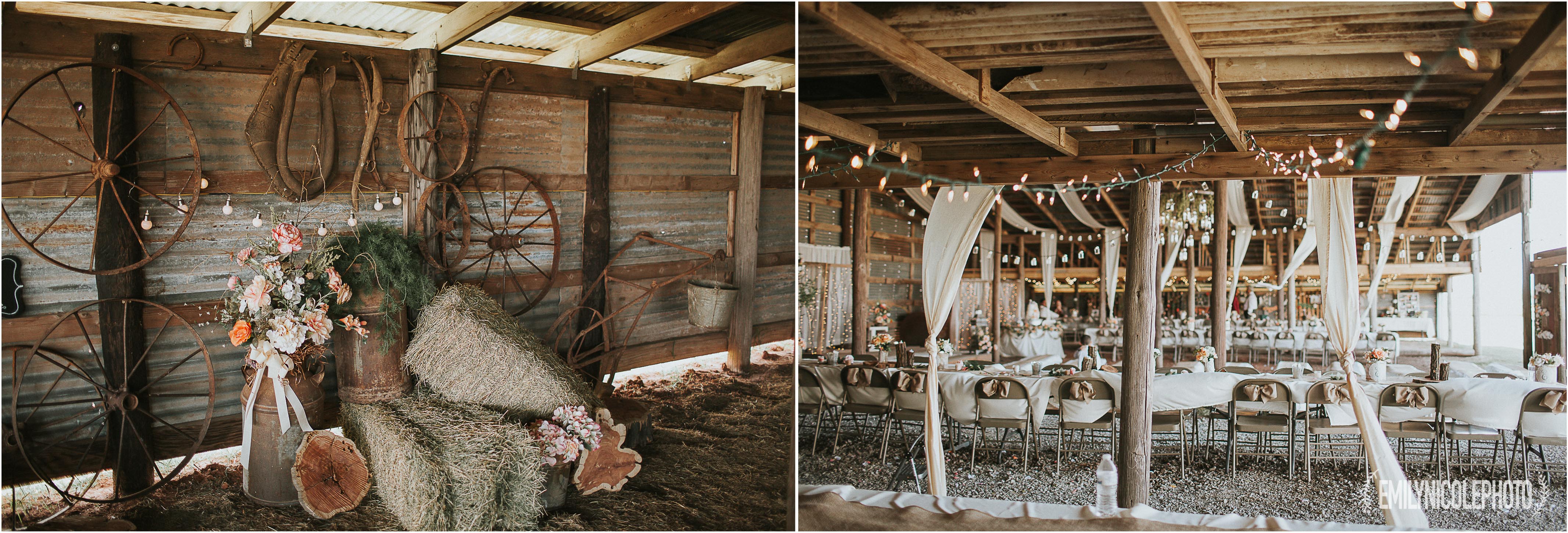Rustic DIY Farm Wedding - emilynicolephoto.com