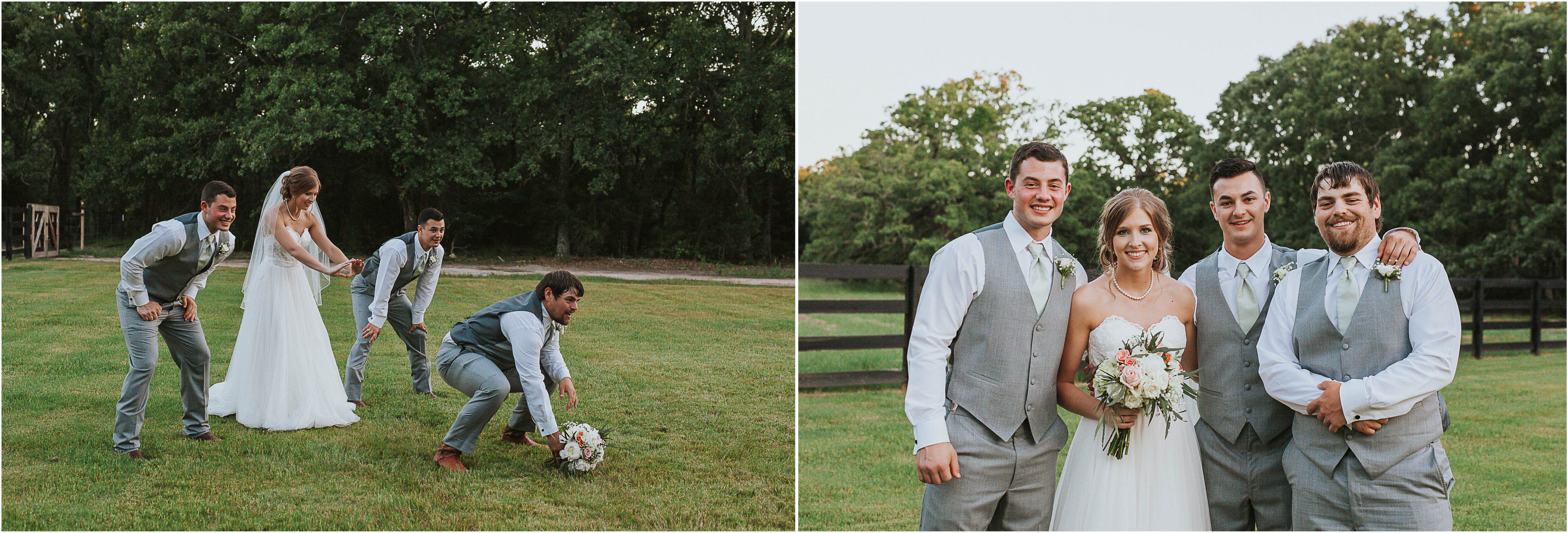 Toni + Justin | The White Sparrow Barn Wedding | Quinlan, TX | T